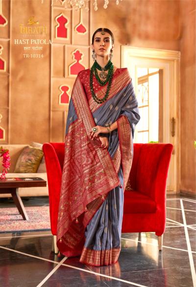 TRIRATH HAST PATOLA 10309 TO 10320 DESIGNER SILK SAREE WHOLESALER IN SUART